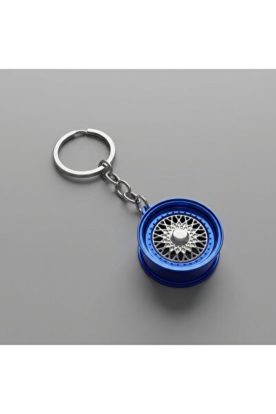 Duftpalm Stylish Keychain and Accessory with Blue Wheel Design