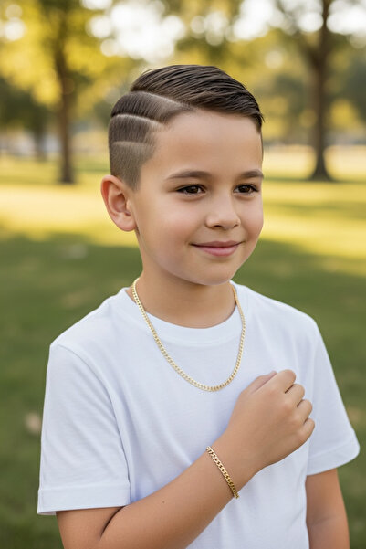 derokas Children's Design Eşref Single Model Steel Non-Tarnish Non-Allergic N...