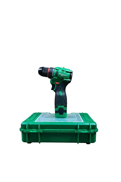 Hyper 16V Akülü Matkap, 2 Vites, 45 Nm Tork, 400/1400 Devir, 10 mm Mandren (D...