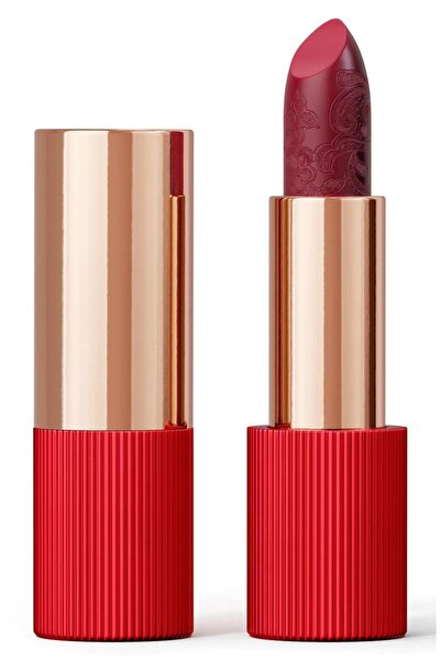 La Perla , Matte Silk, Matte, Cream Lipstick, 107, Cherry Red, 3.5 g