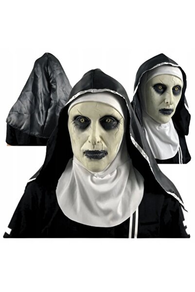 Other Mască de Halloween, costum de călugăriță de groază, petrecere, carnaval...