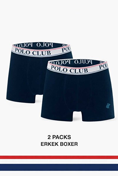 POLO CLUB Erkek Boxer 2 li Paket