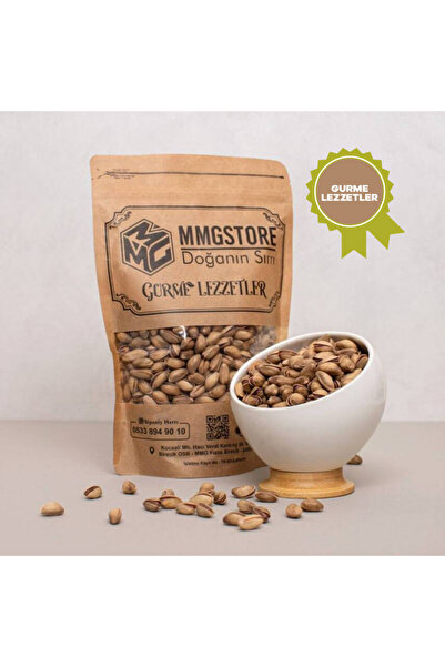 MMG Store Gurme Mmg Store Kavrulmuş Antep Fıstığı 500 gr Ana Çıtlak İri Tanel...