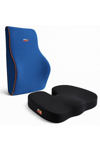Linomag Σετ 2 ορθοπεδικών μαξιλαριών Linomag®, πλήρους οσφυϊκής μοίρας και μα...