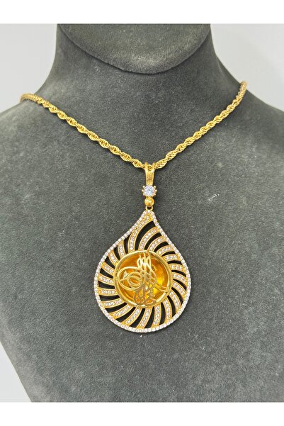 dagdelen 925 Ayar Gümüş Tuğralı kolye