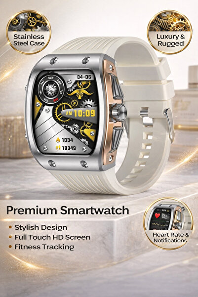 Jeebel Smart Fitness Watch to Track Heart Rate, Temperature, and Oxygen Level