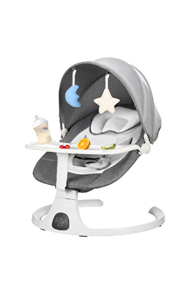 wayawaa 2-in-1 Electric Baby Bassinet, Portable Adjustable Infant Seat with B...