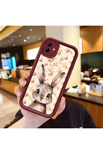 Hontinga حافظة هاتف من مادة السيليكون المقاومة للصدمات باللون الأحمر الوردي م...