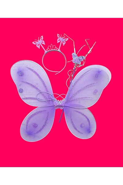 madam shushu Set pentru copii Aripă de înger+Coroană+Băț