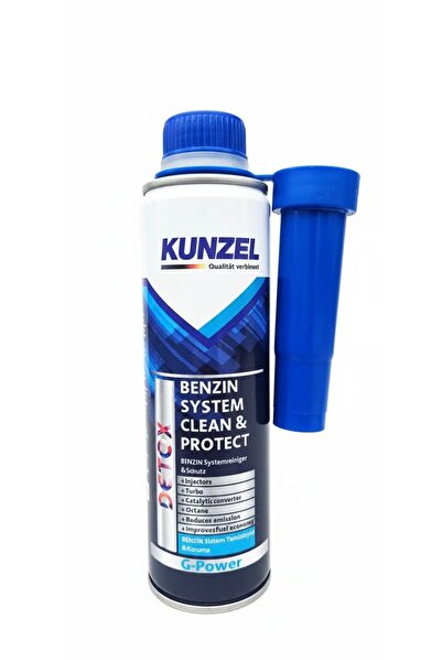 KUNZEL DETOX BENZİN SİSTEM TEMİZLEME VE KORUMA G-POWER 300 ML