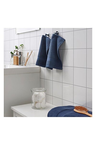 IKEA Prosop de mână Fredricksjon Albastru închis 30x30 cm 80496681