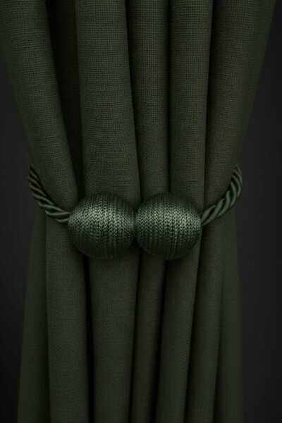 BD beyaz dokuma Accesoriu pentru colectorul de perdele magnetice Verde kaki