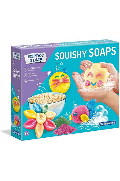 CLEMENTONI , Science & Play, Squishy Soaps, For Girls, 8+ years