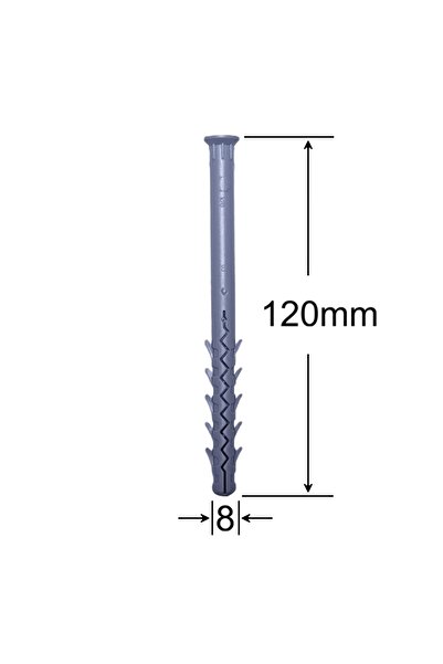 Gray Square Diblu 8x120 Cu Aripi - 50buc/cutie