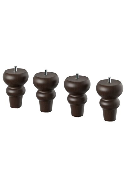 IKEA VISKAFORS Sofa Legs, Brown
