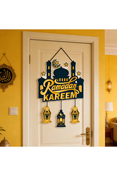 Generic Ramadan decorations, crescent-shaped Wall decor, Ramadan decorations ...