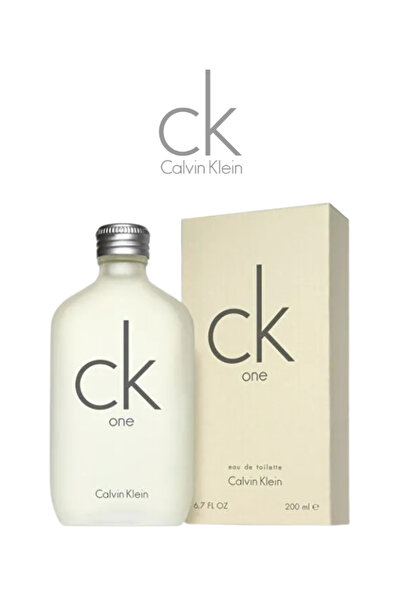 Calvin Klein Unisex İçin Ferah Aromatik EDT Parfüm 200 ml Günlük Kullanıma Uy...