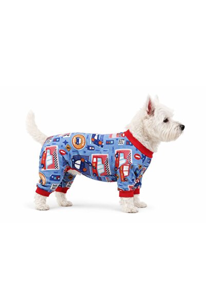 DOGİ&DOG بدلة كلب صغيرة الحجم من نوع ترافيك كومبي (1-10 كجم)