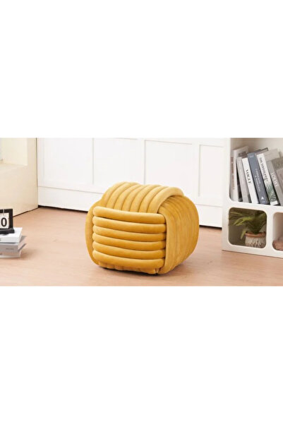 Mobila ABC P 030 Stool, Yellow
