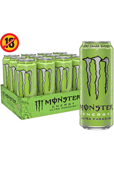 MONSTER ULTRA PARADISE, ZERO ZAHĂR, 500ML x 12 BUCĂȚI, CUTIE