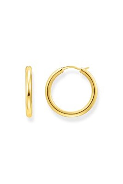 Thomas Sabo CR745-413-39 Bold - Gold-plated Hoop Earrings 26,8 mm Ladies