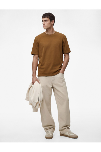 Koton Cotton Regular Fit Short Sleeve Basic Crew Neck T-Shirt