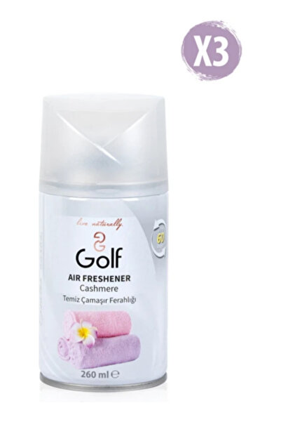 Golf Oda Kokusu Sprey 260 ml - Cashmere 3 ADET