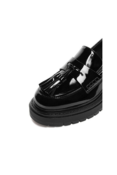 BADURA mocasini femeie negri C-AVIANA-PM014-03