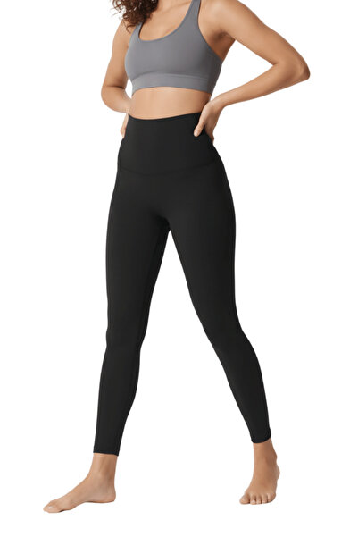 giyimmasalı High Waist Laser Cut Stitch-Free Shaping / Sculpting Leggings - B...