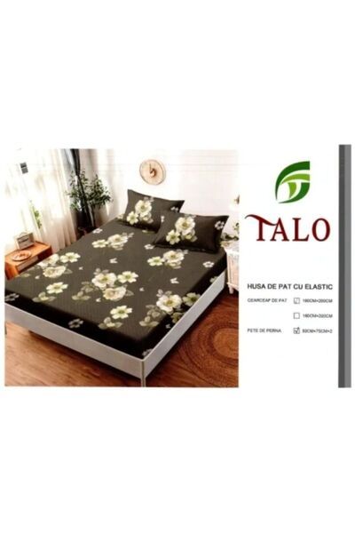 Hotel Supplier Finet Sheet with Elastic and 2 Pillowcases HP55