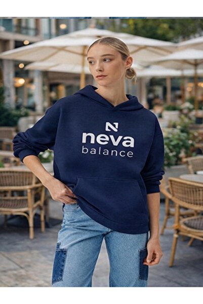 Flaubert -Kadin Premium 3 İplik B Printed Nva O Oversized Sweatshirt – Trend ...