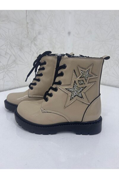 BORNAY Star Girl's Cold-Resistant and Water-Resistant Furry Inside Wrinkled R...