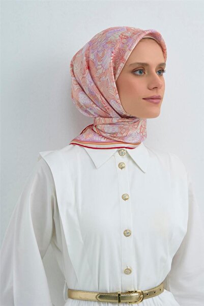 Armine Eșarfă din mătase pură tip twill 9508D 56