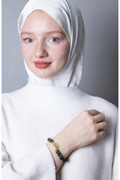 OSMANLI DOĞAL TAŞ Certified Handcrafted Knitted Anyolite Silver Cuff Bracelet...