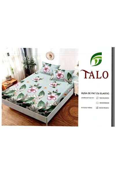 Hotel Supplier Finet Sheet with Elastic and 2 Pillowcases HP56