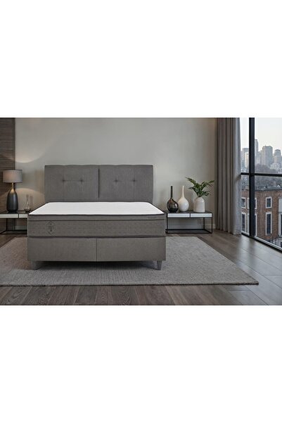 Konfor Yatak Perla 3'lü Set Baza Başlık Yatak Seti