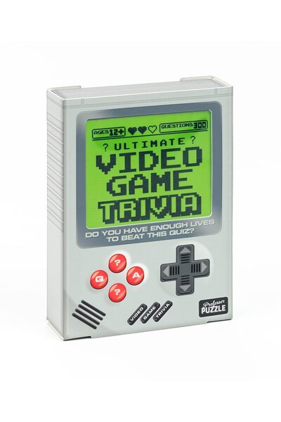 Professor Puzzle Video Game Trivia - 300 Question Quiz for the whole family