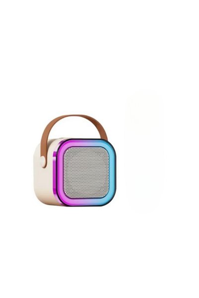 nextbuy Mini Bluetooth Hoparlör Parti Hoparlörü Led Işıklı Ses Bombası Radyo Usb Sd Girişli