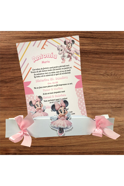 Aela.alc Baptism invitation candy box set of 10 pieces