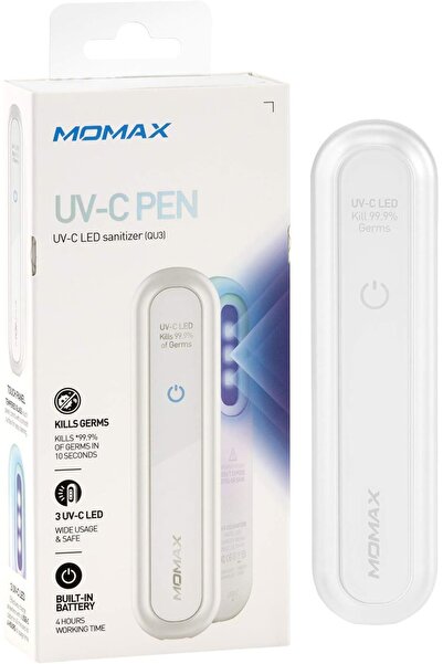 Momax UV-Pen UV-C LED Sanitizer Portable Handheld Germicidal Sanitizing Stick