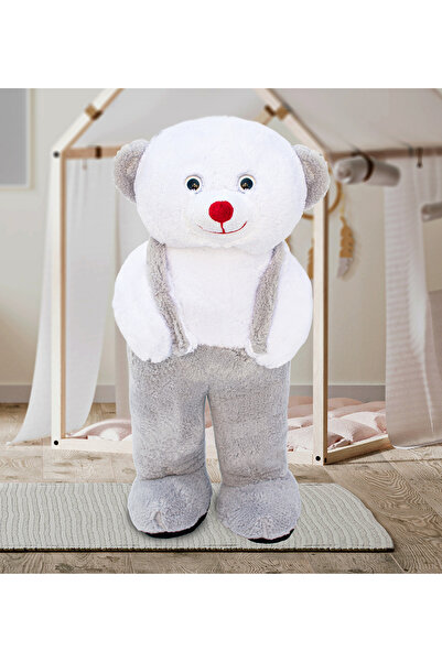Pababo Tulumlu Peluş Ayıcık 80 cm – Büyük Boy Yumuşak Oyuncak & Sarılmalık Ayı