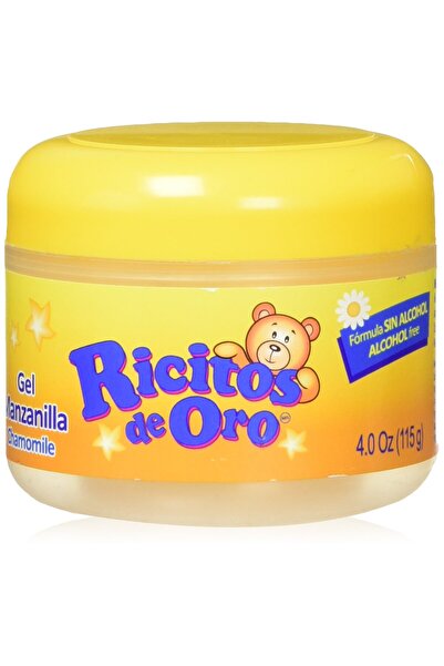 Ricitos de Oro Manzanilla Ricitos de Hair Gel, Alcohol-Free, Chamomile Extrac...