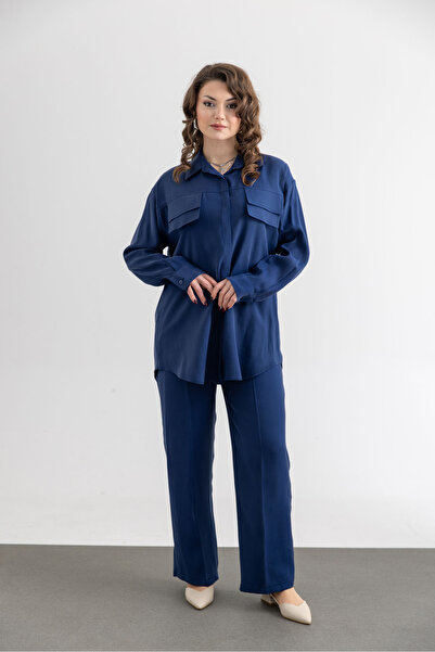 TUĞBA ERGÜL Women's Tunic Pants Set