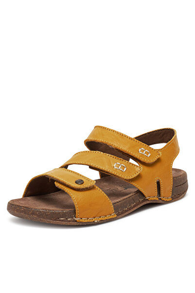 Rieker women's sandals yellow 61402-69