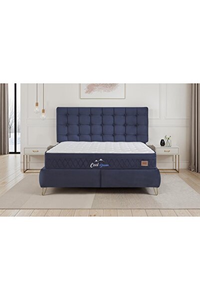 Konfor Yatak Lenoy 3'lü Set Baza Başlık Yatak Seti