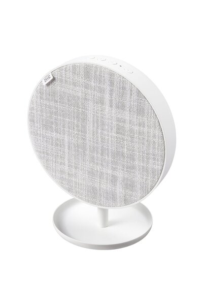 IKEA SOLSKYDD Portable Bluetooth Speaker, White, 19 cm