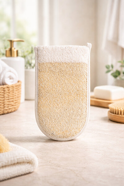 Wellasya Doğal Kabak Banyo Eldiven Lif