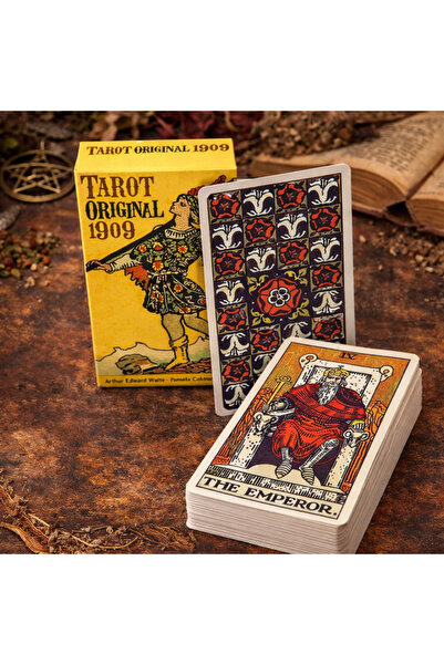 Rider Waite Original 1909 Tarot Cards – classic traditional tarot deck with s...