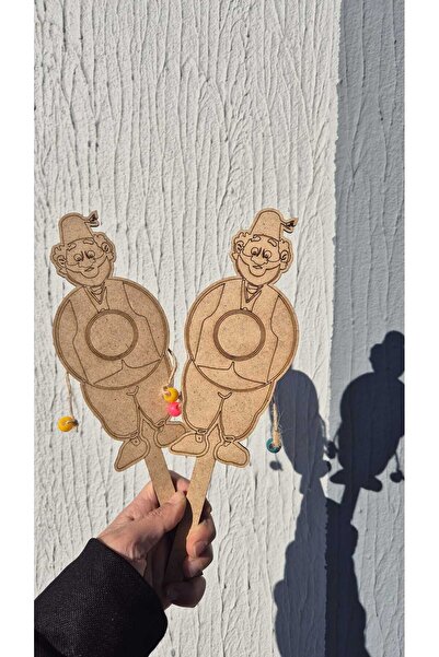 AllFayLazer Ramazan Davulcusu Ahşap Boyanabilir Öğrenci Okul Atolye Etkinlik ...