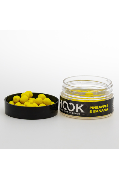 HOOK - Carp Baits By Genes Dumbell Wafters 6mm (30ml) – Ananas și Banană